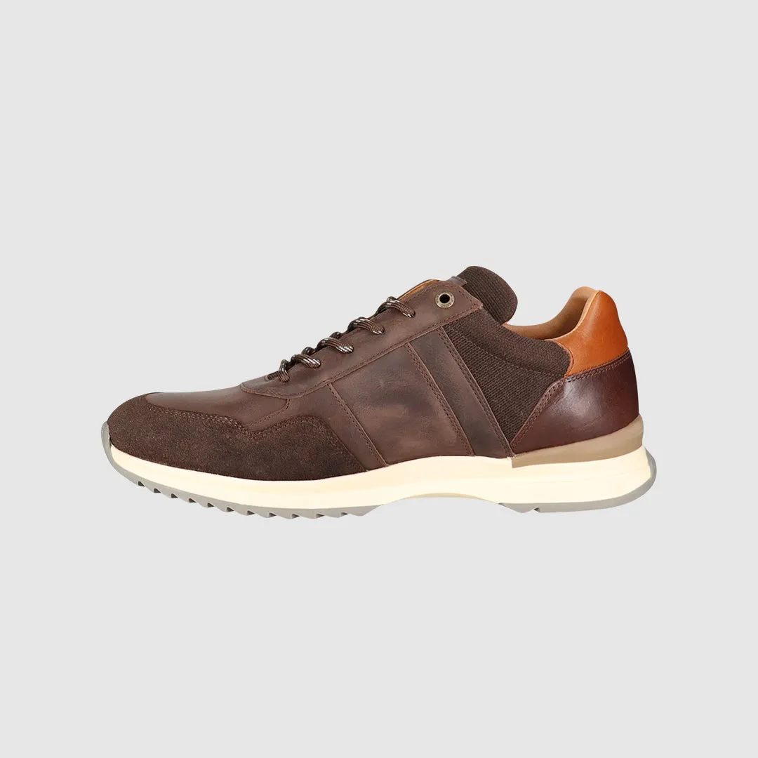Cushioned arch All Day Comfort Technology Wave Casual Shoes Dark Brown