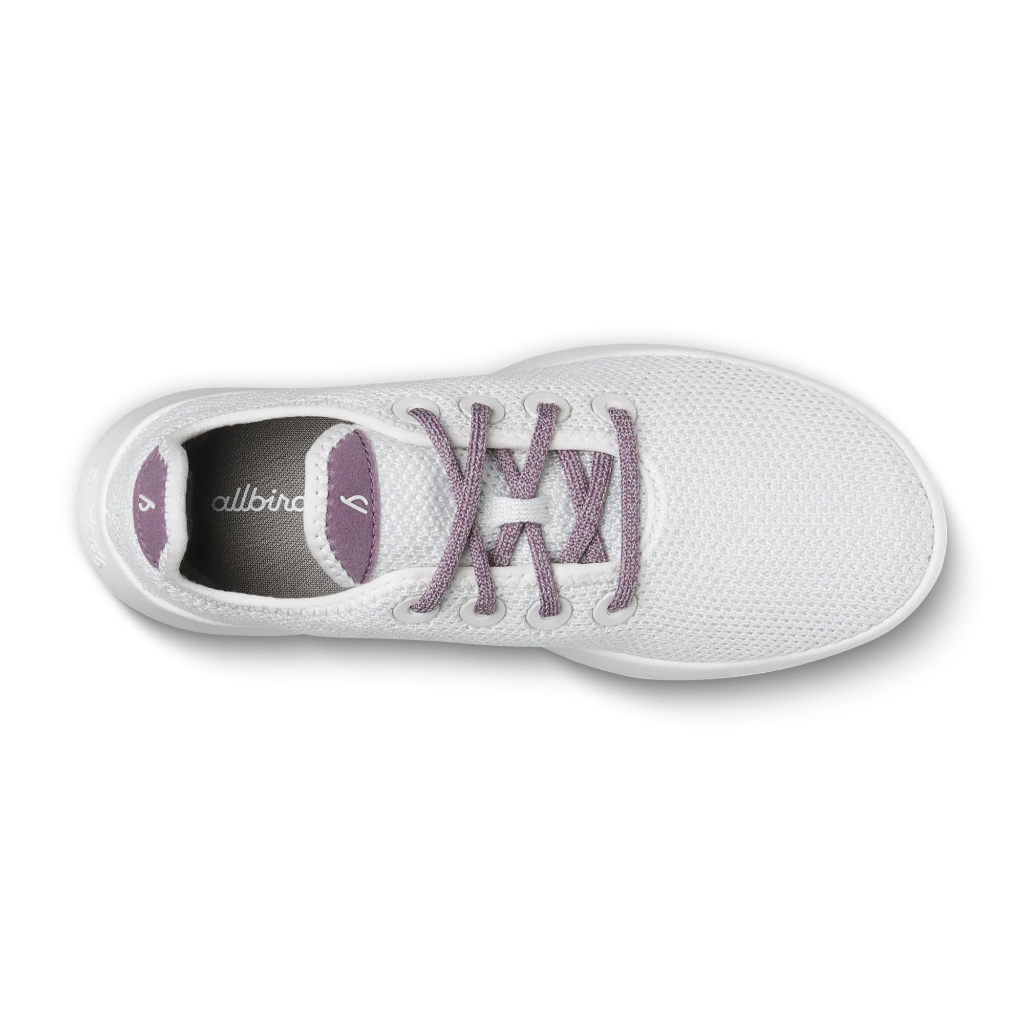 Natural Cushion Soft Padding Women's Tree Runner - Blizzard/Hanami Plum (Blizzard Sole)