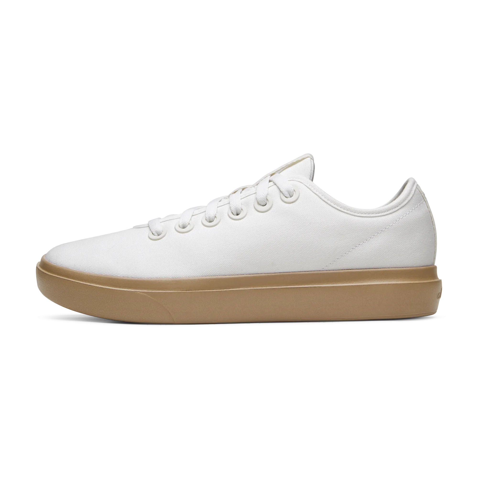 City Style Balanced Build Women's Canvas Piper - Blizzard (Bark Brown Sole)