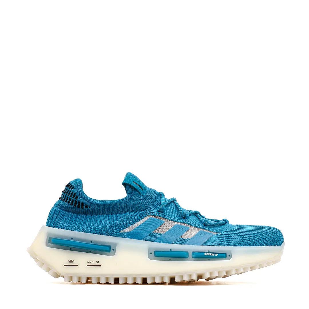Impact Resistance Stretch Fabric Active People Adidas Originals Men NMD S1 Boost Turquoise HQ4437