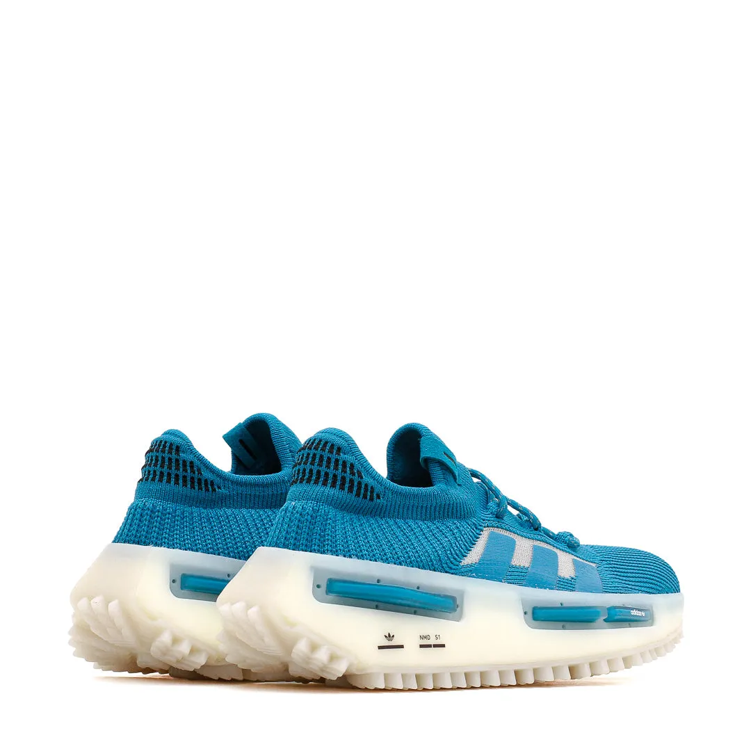 Adidas Originals Men NMD S1 Boost Turquoise HQ4437 Beach Fun