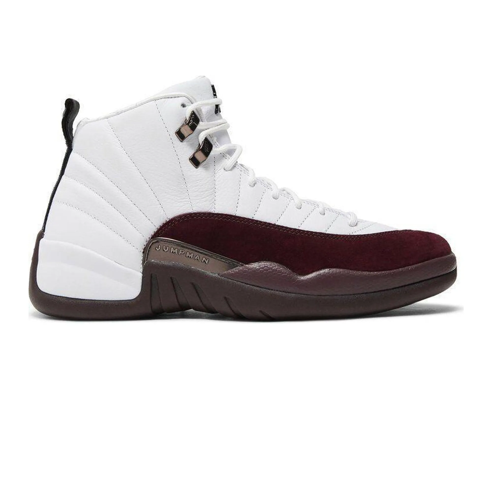 Air Jordan 12 x A Ma Maniere 'Burgundy White' W (2023) Ventilated Mesh Travel Enthusiasts Kids Play