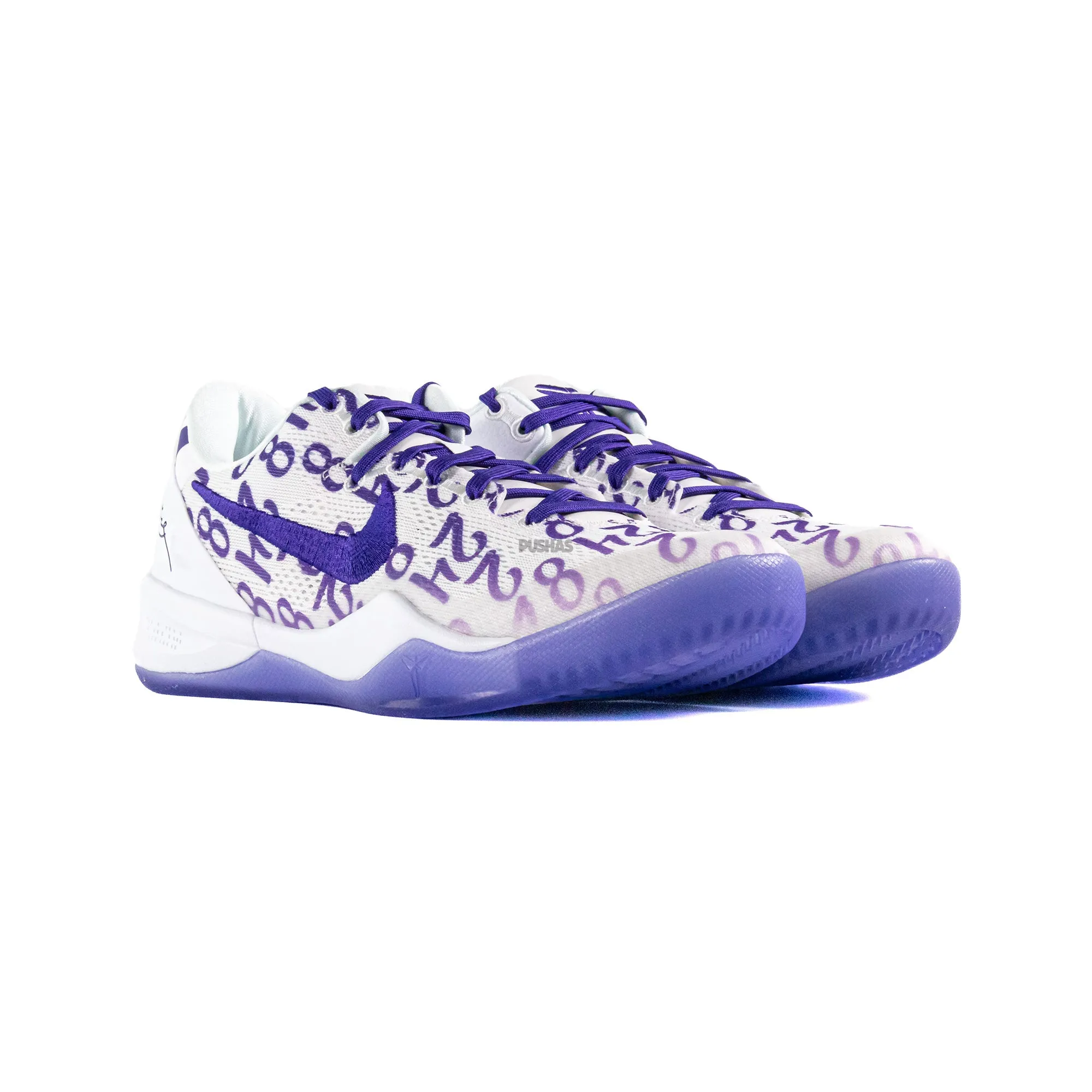 Nike Kobe 8 'White Court Purple' (2024) Office Cool