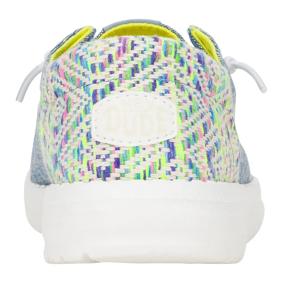 Wendy Funk Surf Baja - Blue/Multi Silent Walk