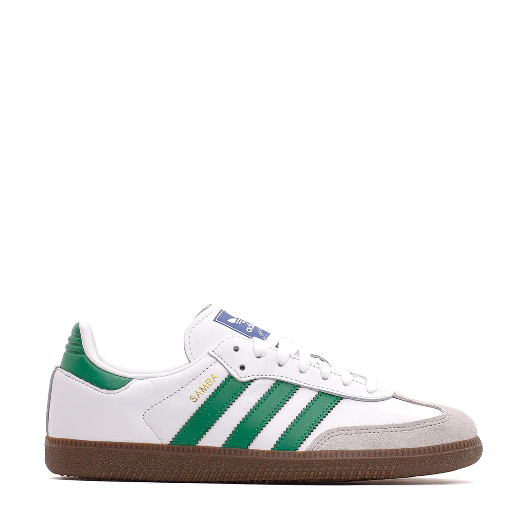Non Slip Standing Workers Adidas Originals Men Samba OG White Green IG1024