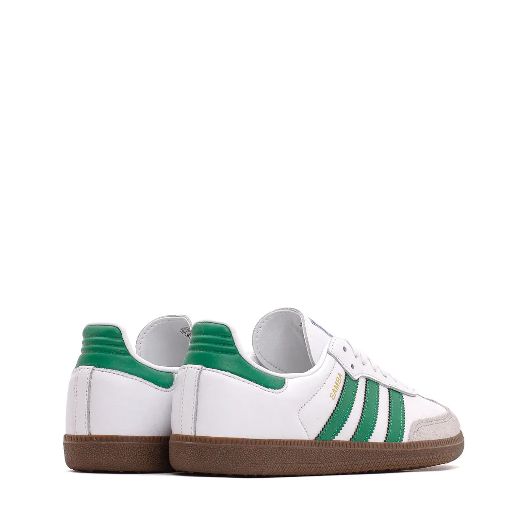 Adidas Originals Men Samba OG White Green IG1024 Pool Ready Park Step