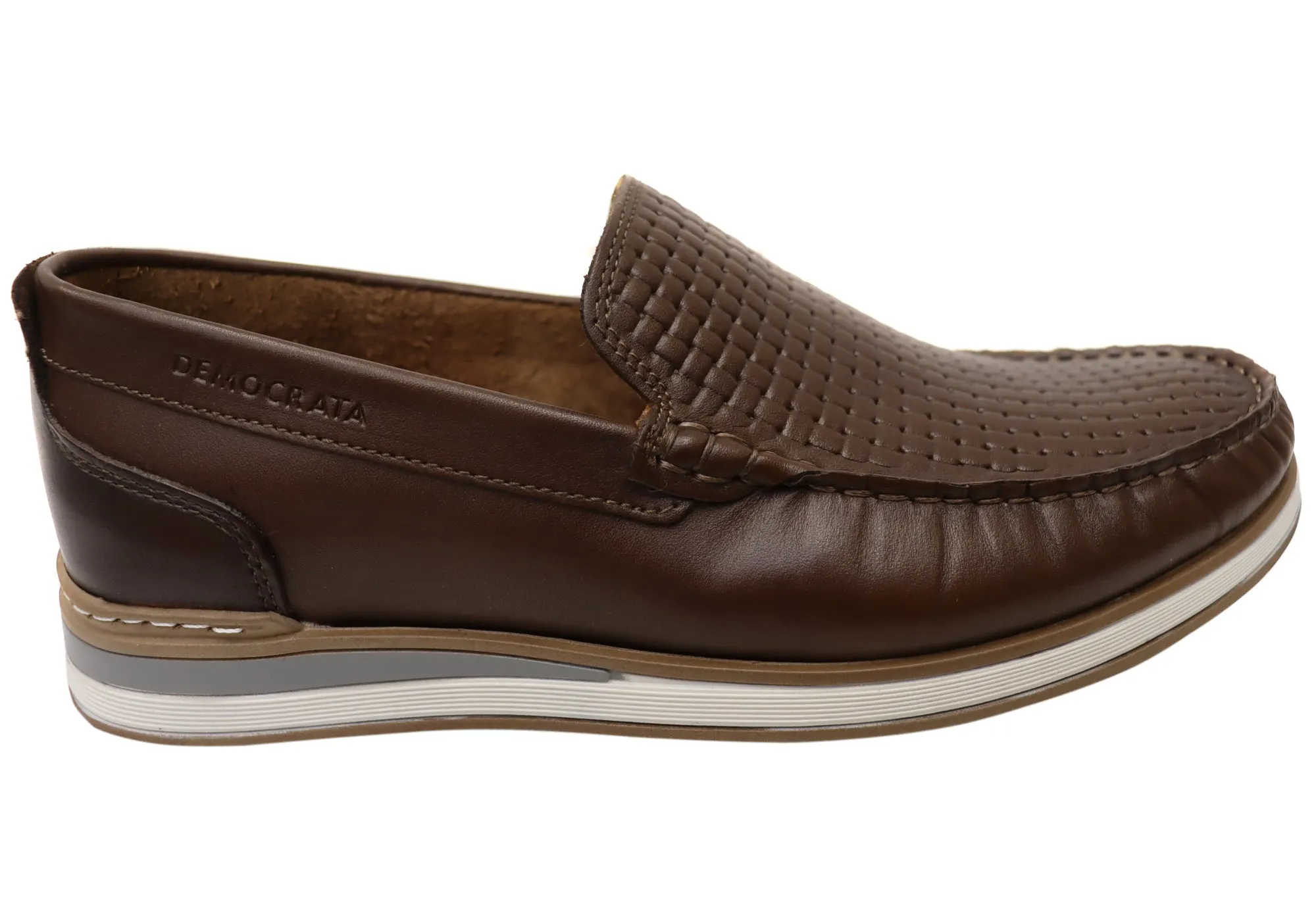 Gym Use Parent Pace Democrata Tommy Mens Brazilian Comfortable Leather Loafers Shoes