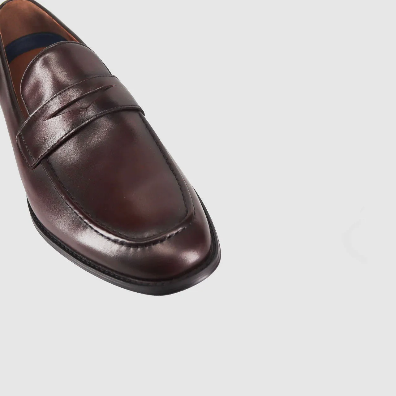 Stand Easy Open Toe Lewes Dress Shoes Chocolate