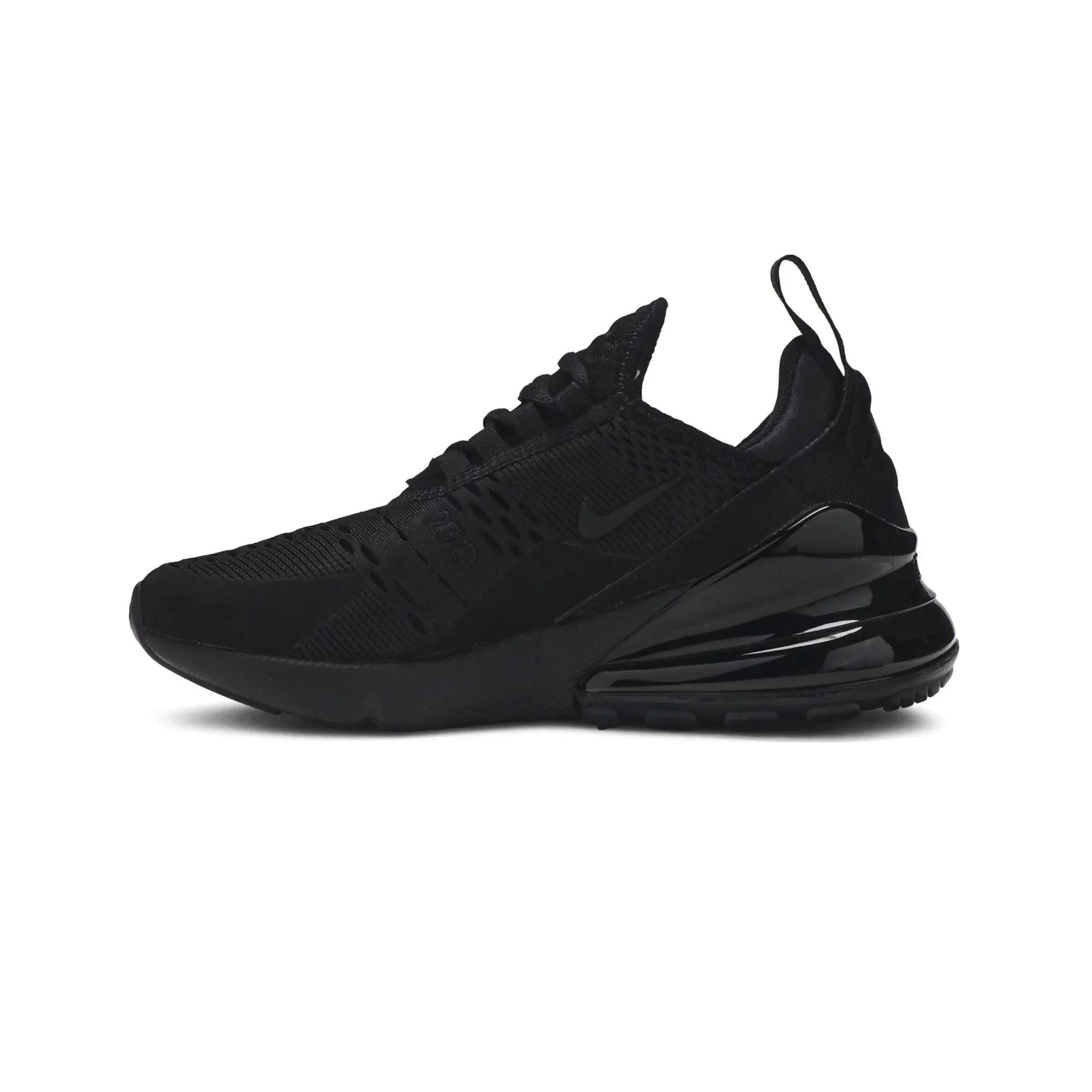 Nike Air Max 270 'Triple Black' Women's (2018) Curve Hug Anti Odor Urban Stroll