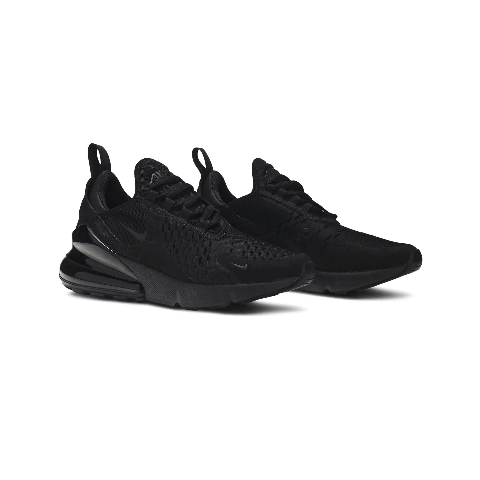 Nike Air Max 270 'Triple Black' Women's (2018) Airy Design Old School