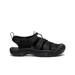 CushionedSole Men's Newport H2 Sandal  |  Triple Black