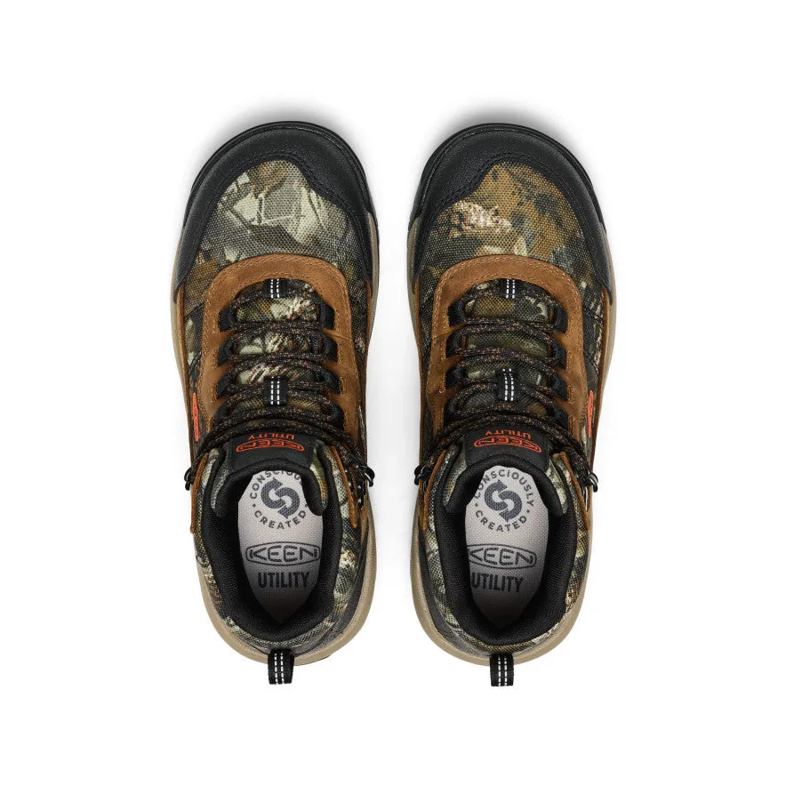 Women's Skokie Waterproof Work Boot (Soft Toe)  |  Camo/Black Arch Support Daily Walk Show Stage