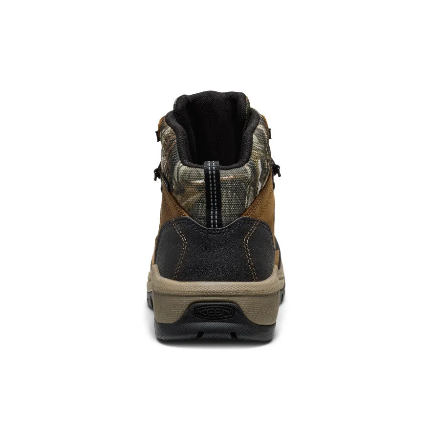 Women's Skokie Waterproof Work Boot (Soft Toe)  |  Camo/Black Classic Chic School Style