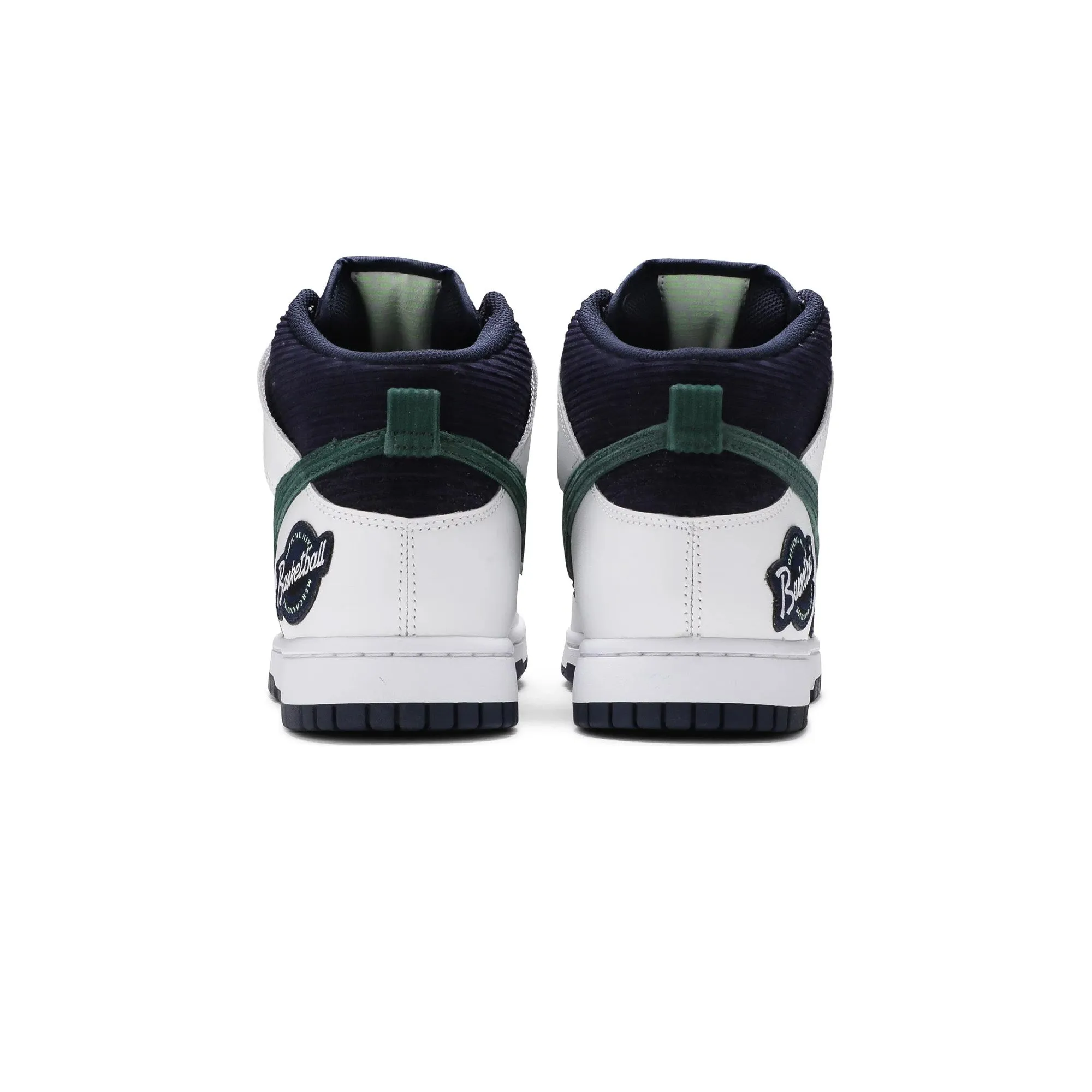 Dunk High 'Sports Specialties White Navy' (2021) Day Long