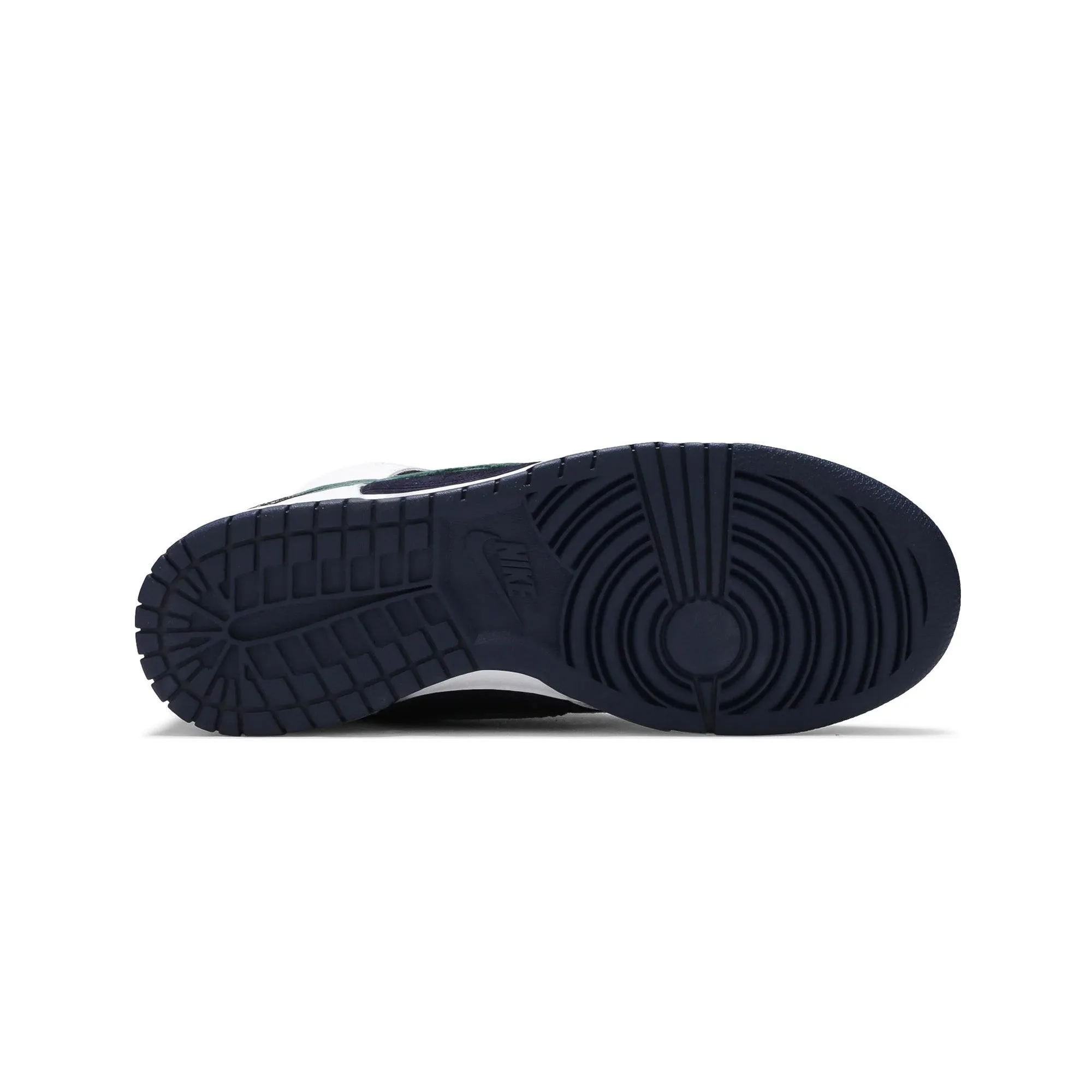 Dunk High 'Sports Specialties White Navy' (2021) Court Grip Smooth Soles