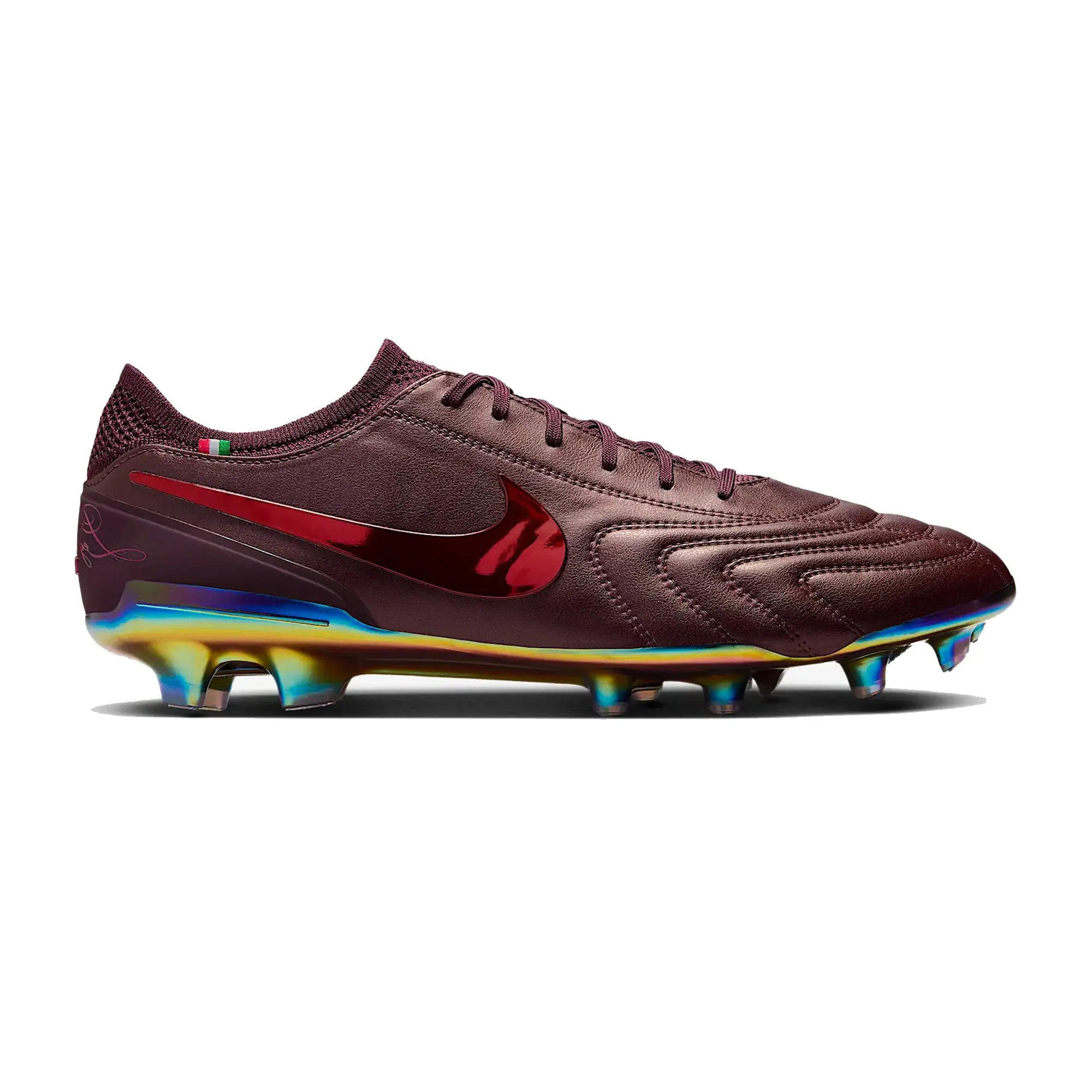 Nike Tiempo Legend 10 Elite Luxe FG 'Montebelluna Leather Port Wine' (2025) Arch Support Health Focused