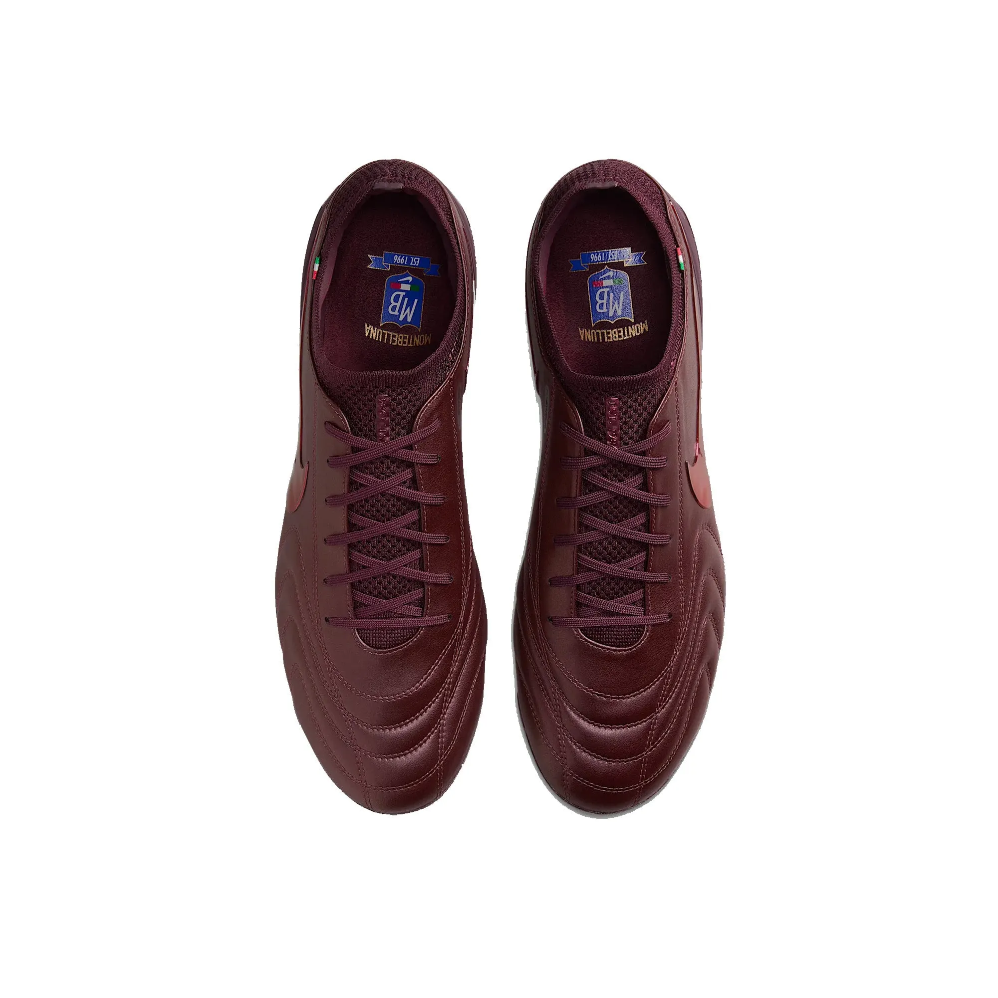 Nike Tiempo Legend 10 Elite Luxe FG 'Montebelluna Leather Port Wine' (2025) Durable Construction