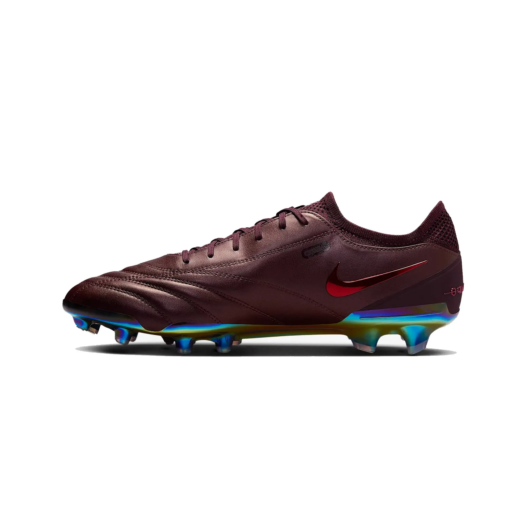 Soft Nike Tiempo Legend 10 Elite Luxe FG 'Montebelluna Leather Port Wine' (2025)