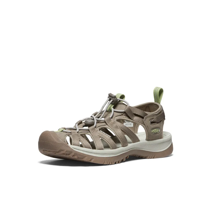 Women's Whisper  |  Timberwolf/Tarragon Stitchless Construction