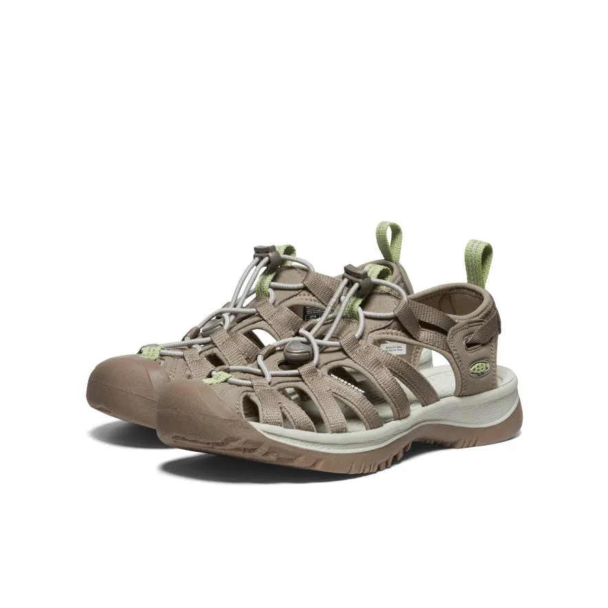Women's Whisper  |  Timberwolf/Tarragon Durable Straps Comfortable Footbed