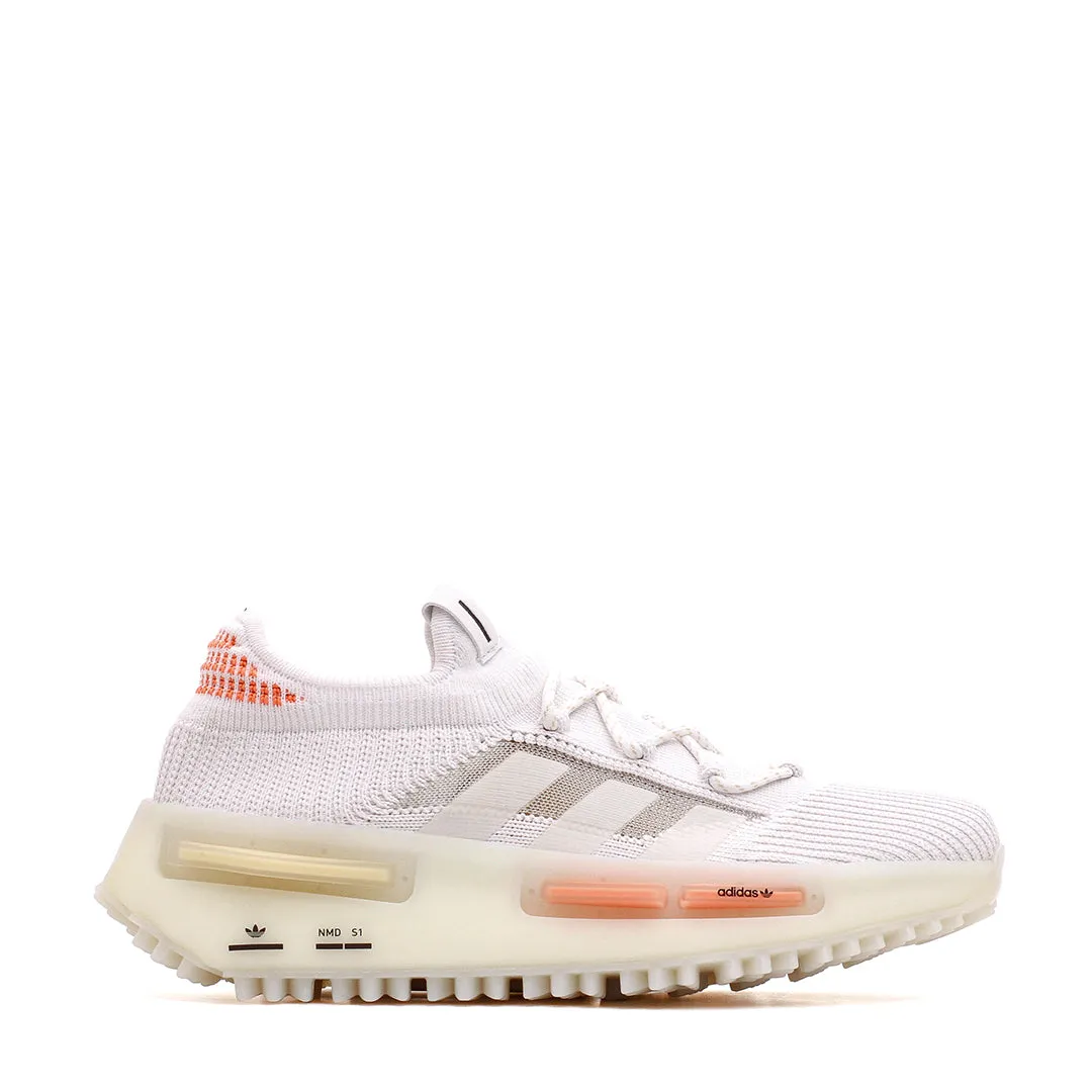 Adidas Originals Women NMD S1 Boost White HQ4465 Breathable Road Trip