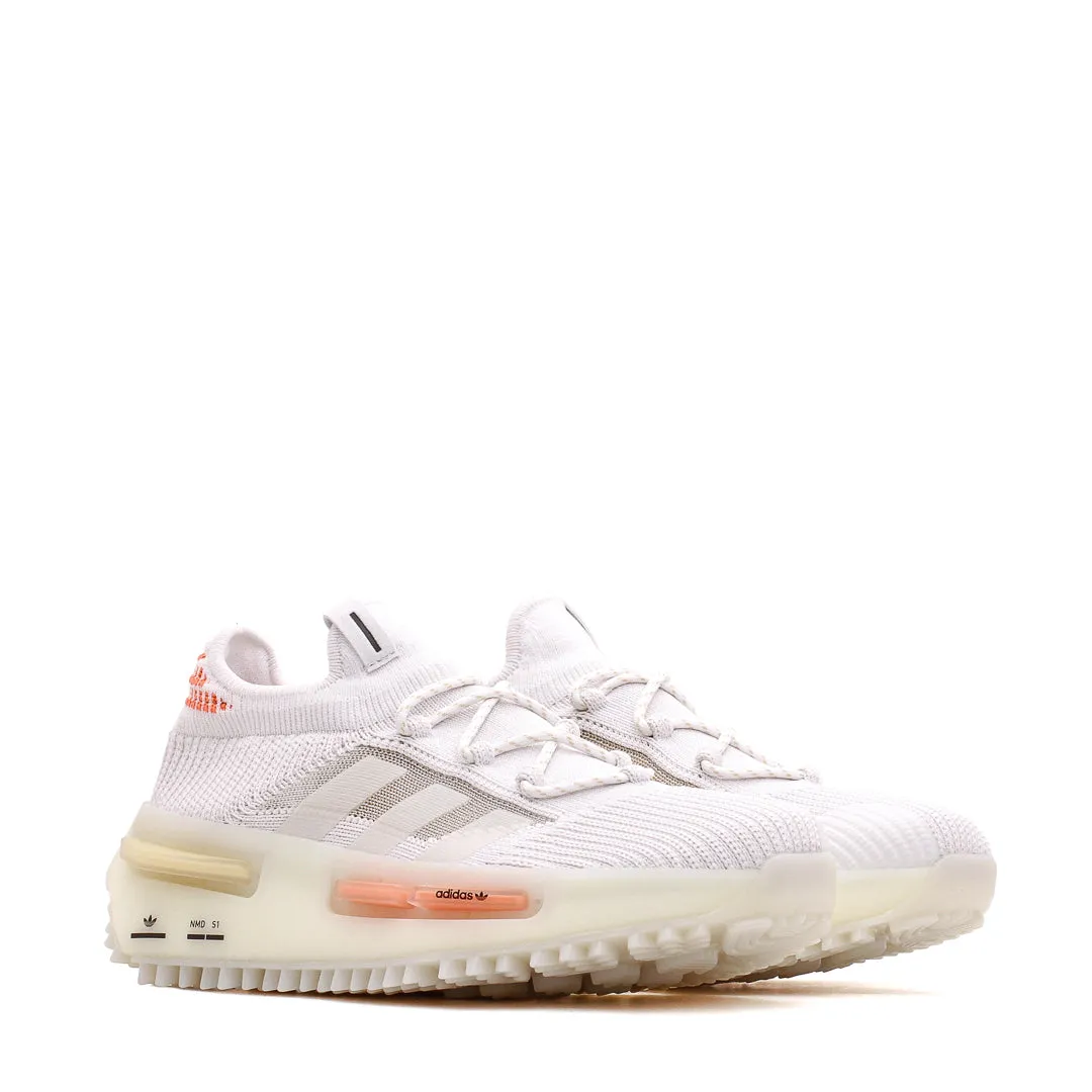 Adidas Originals Women NMD S1 Boost White HQ4465 Mom Fit