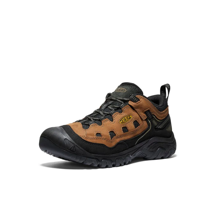Men's Targhee IV Vented Hiking Shoe  |  Bison/Golden Yellow spring fresh