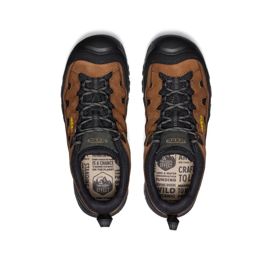 Men's Targhee IV Vented Hiking Shoe  |  Bison/Golden Yellow energy returning