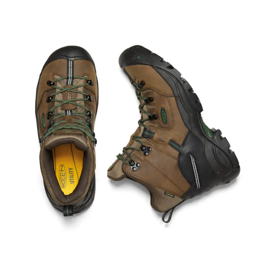 Instant Step Men's Pittsburgh Energy 6" Waterproof Boot (Soft Toe)  |  Cascade Brown/Greener Pastures