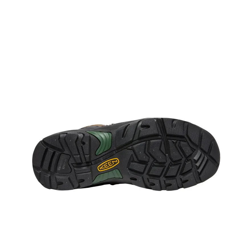 Easy Use Slip Walk Men's Pittsburgh Energy 6" Waterproof Boot (Soft Toe)  |  Cascade Brown/Greener Pastures