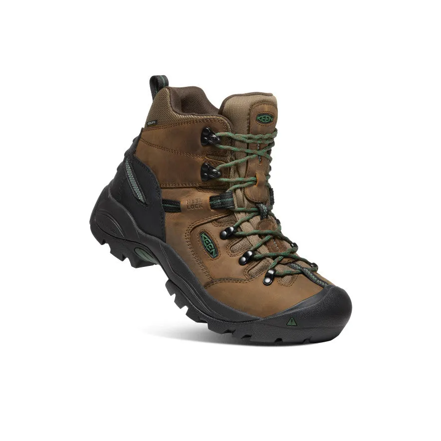 Men's Pittsburgh Energy 6" Waterproof Boot (Soft Toe)  |  Cascade Brown/Greener Pastures Smooth Movement