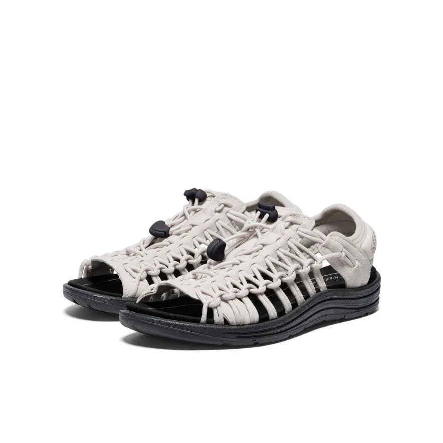 Effortless Slip Fit Women's UNEEK II Open-Toe Sneaker  |  Silver Birch/Black