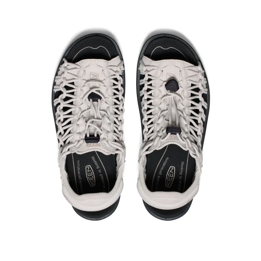 Women's UNEEK II Open-Toe Sneaker  |  Silver Birch/Black Work Day Tidy Aesthetic