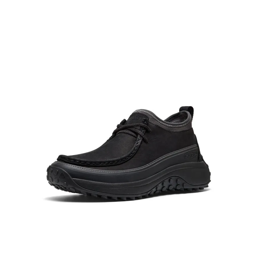 Vegan materials Men's KS Moc Chukka  |  Black/Black