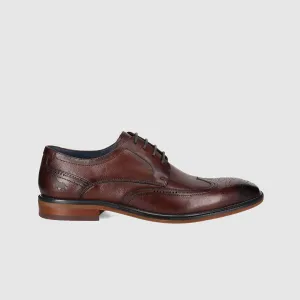 Stride Smooth Modern Feel Charles Dress Shoes Dark Brown