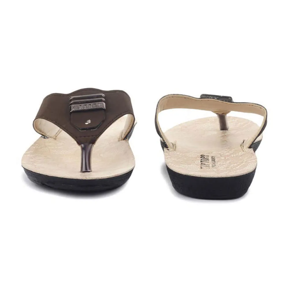 Shock absorption Path Free A-HA By Liberty 2089-011 Women Casual Brown Slippers