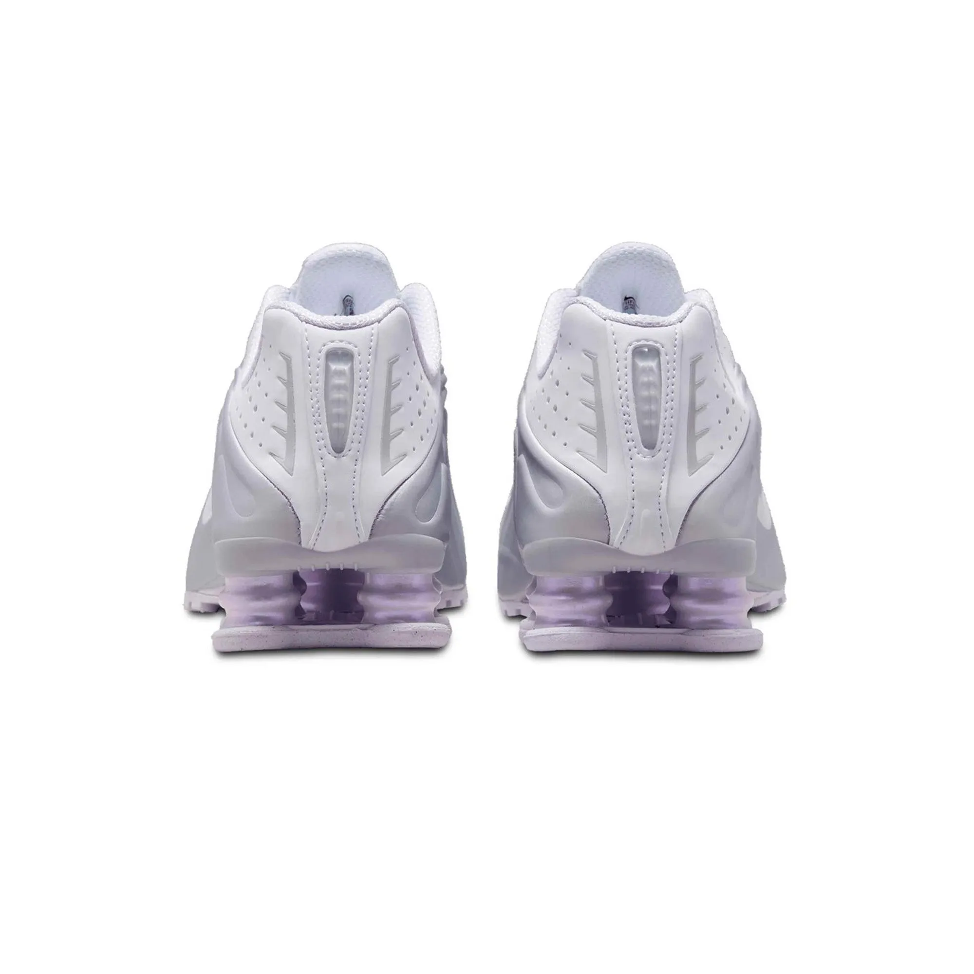 Harbor Mood Nike Shox R4 'White Metallic Platinum Barely Grape' Women's (2024)