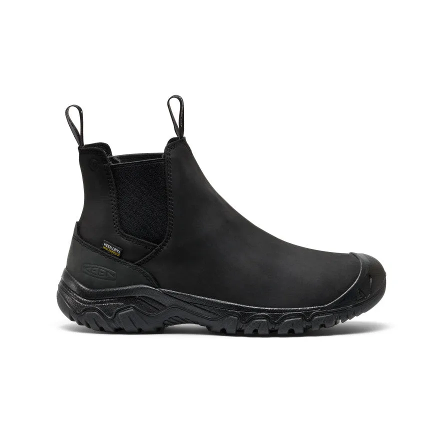 Lightweight Canvas Men's Anchorage IV Waterproof Boot  |  Black/Black