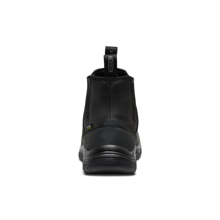 Memory Foam Insole Layer Built To Move Men's Anchorage IV Waterproof Boot  |  Black/Black