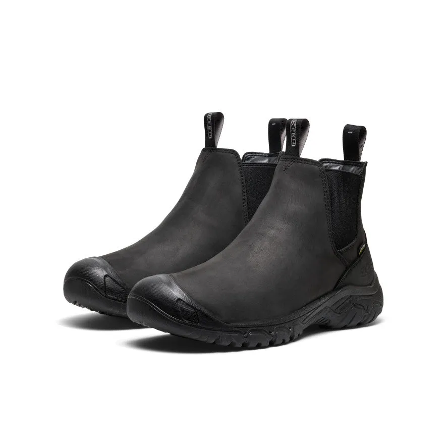 Men's Anchorage IV Waterproof Boot  |  Black/Black Shock-absorbent