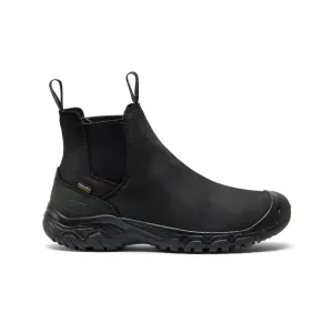 Lightweight Canvas Men's Anchorage IV Waterproof Boot  |  Black/Black