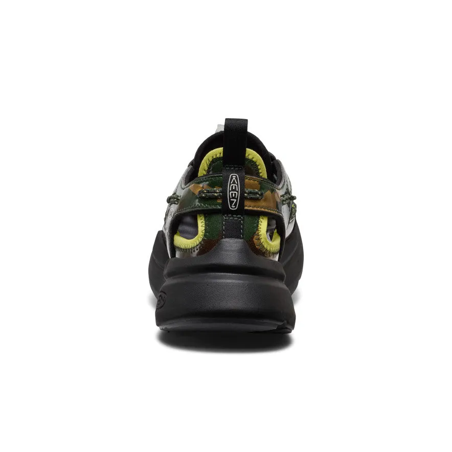 Fur Trim High Heel Mens UNEEK WK FAF Sneaker  |  Faf Multi