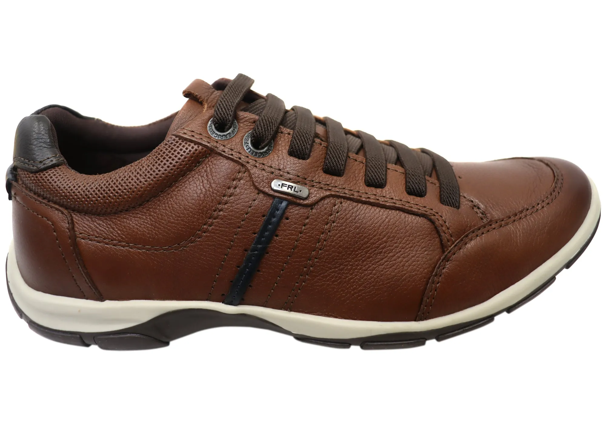 Clean Fit Trail Jog Ferricelli Bosco Mens Brazilian Comfort Leather Slip On Casual Shoes