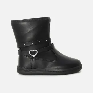 GIRLS CASUAL ZIPPER BOOTS Ranch Mode Padded Interior Rural Traveler
