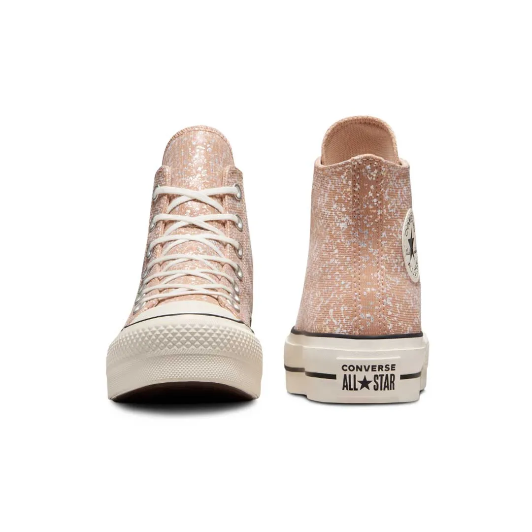 Wild Trek Converse - Women's Chuck Taylor All Star Lift Platform Glitter High Top Shoes (A09422C)