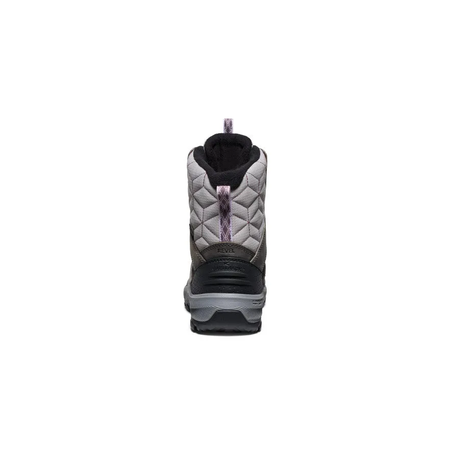 Durable Material Cosmic Glow Women's Revel IV High Polar Waterproof Boot  |  Steel Grey/Orchid Petal