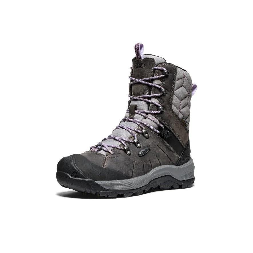 Breathable Design Women's Revel IV High Polar Waterproof Boot  |  Steel Grey/Orchid Petal