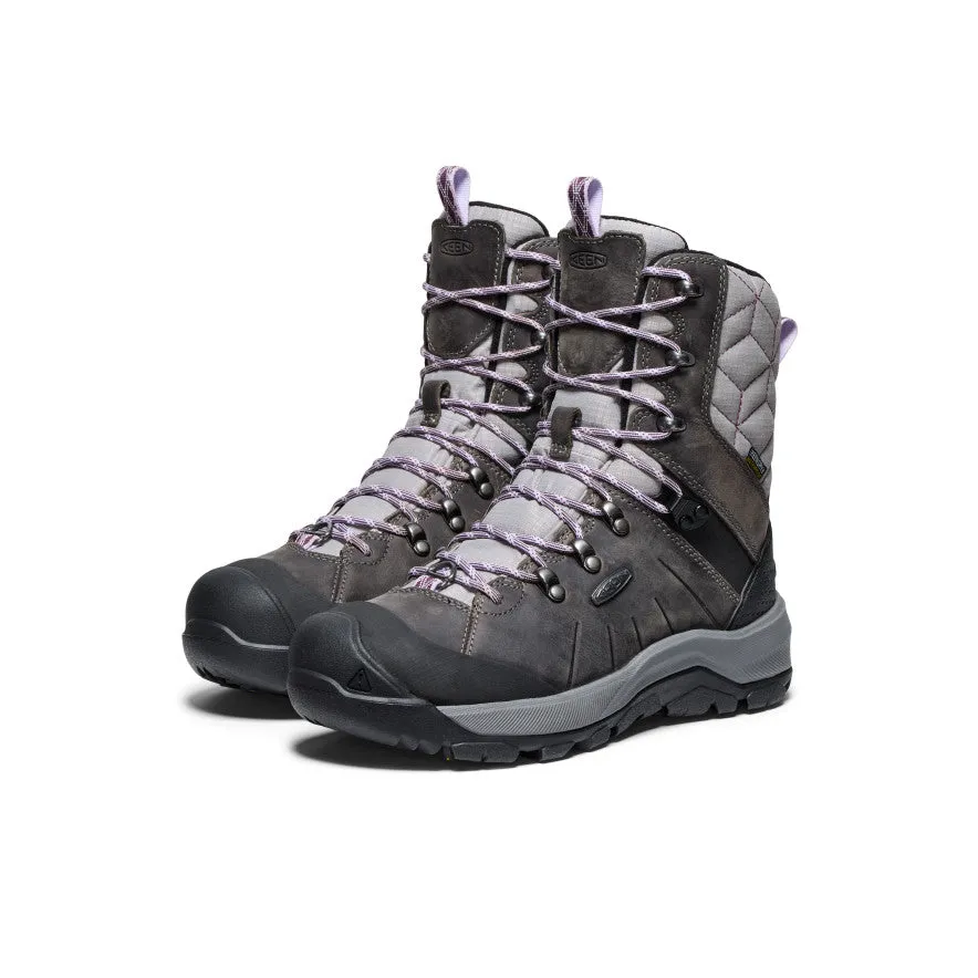 Festival Vibe Joy Step Women's Revel IV High Polar Waterproof Boot  |  Steel Grey/Orchid Petal
