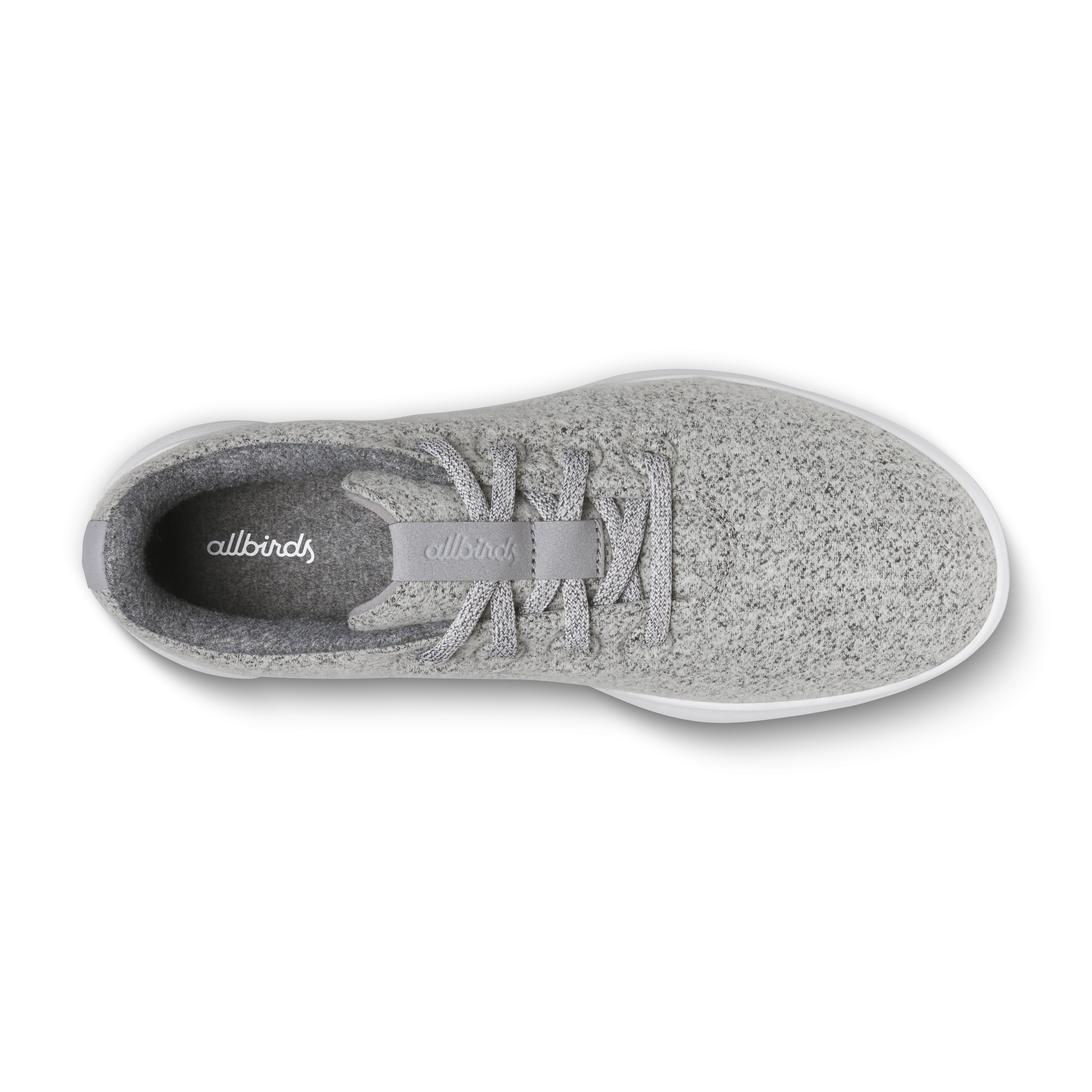 Quick Wear Long distance Women's Wool Runner NZ - Medium Grey (Blizzard Sole)