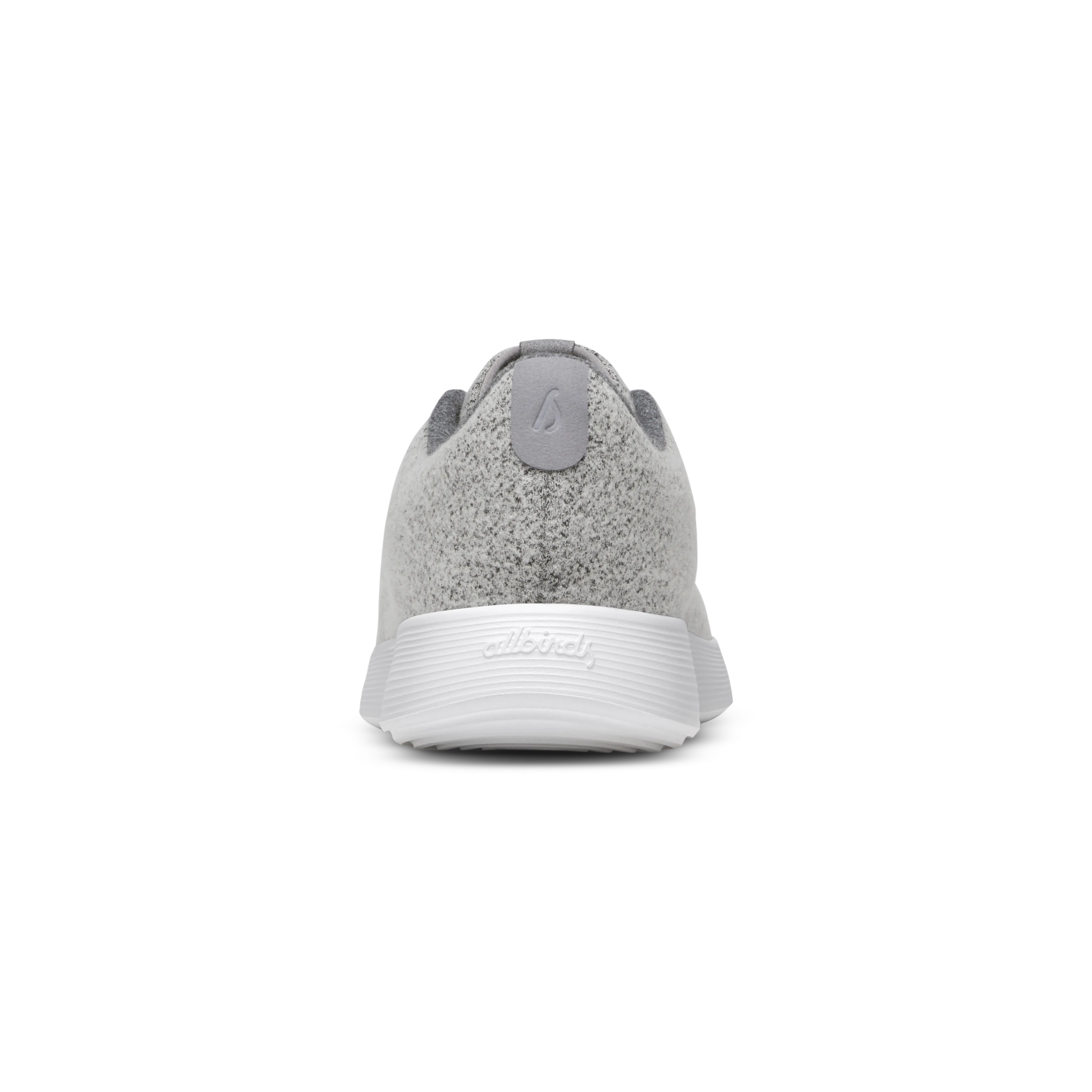 Women's Wool Runner NZ - Medium Grey (Blizzard Sole) Heel Clip